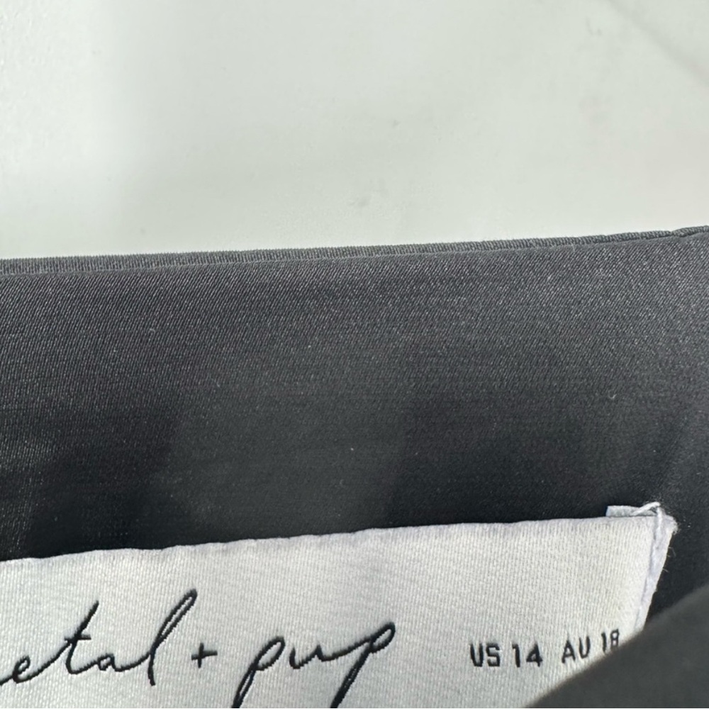Petal & Pup Black Maxi Dress - Picture 4 of 5